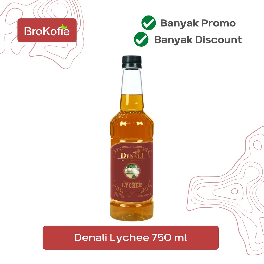 

DENALI PROMO SIRUP TERMURAH RASA LYCHEE / LECI 750ML