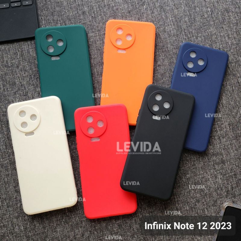 Infinix Note 10 Infinix Note 10 Pro Infinix Note 12 2023 Softcase Macaron Square / Case Square Edge 