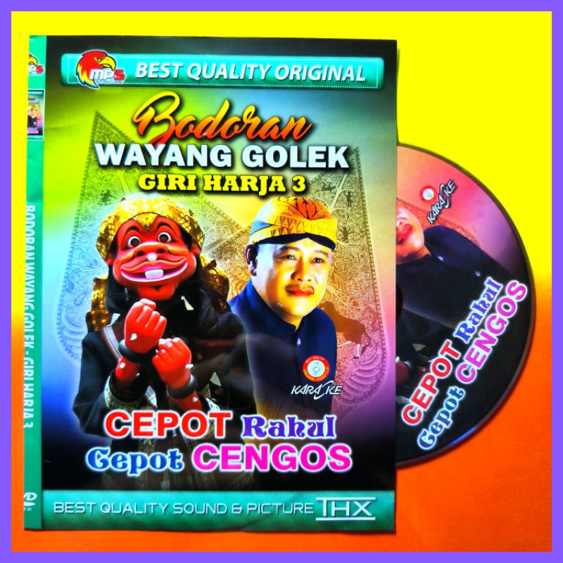 Kaset Mp5 Video Pagelaran Bodoran Wayang Golek Lakon Cepot Rahul Dalang Asep Sunandar Terviral.