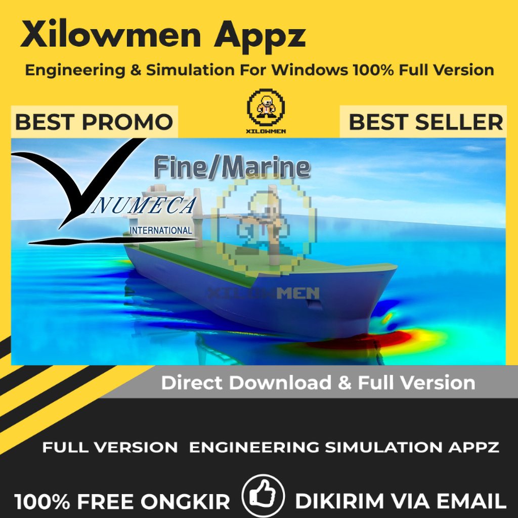 [Full Version] NUMECA FINE/Marine Pro Engineering Software Lifetime Win OS