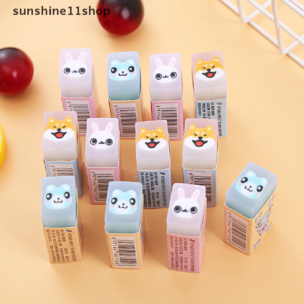 Sho Erasers for kids eraser stationary kawaii Alat Tulis Perlengkapan Alat Tulis Perlengkapan Sekolah Sekolah Sekolah N