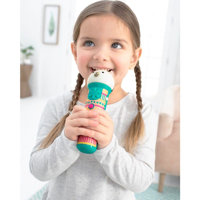 Skip Hop Zoo Llama Microphone - Mainan Mikrofon Anak Skiphop