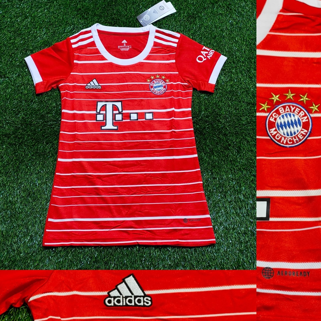 JERSEY BOLA LADIES MUNCHEN HOME 2022/2023 GRADE ORI IMPORT