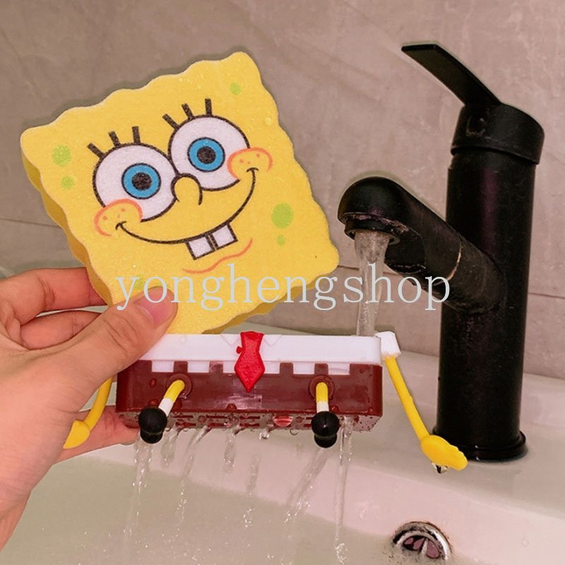 Spons Cuci Piring Motif Kartun Untuk Kamar Mandi / Dapur