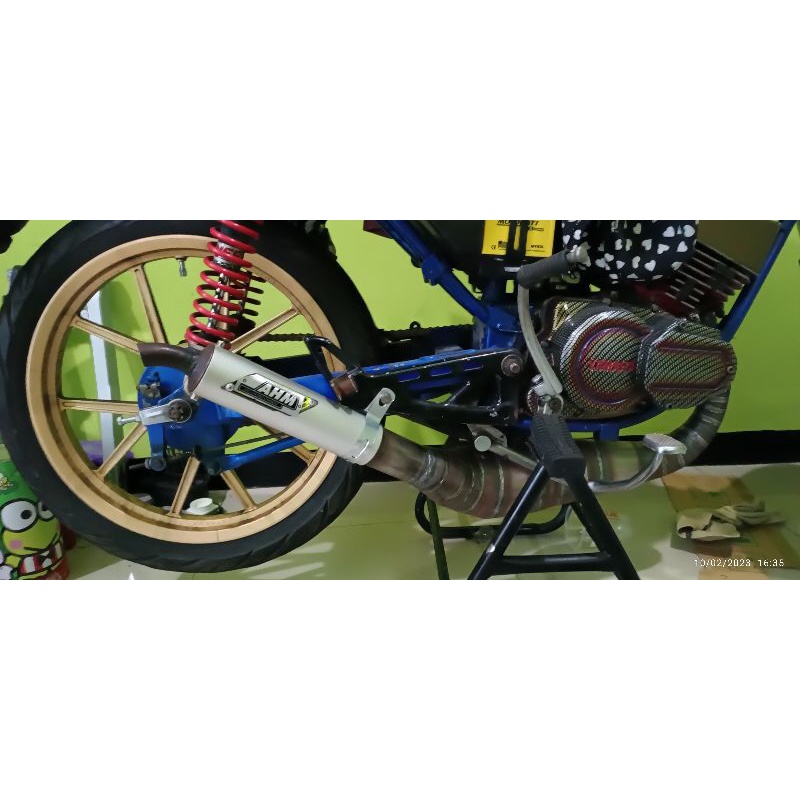 Knalpot Rxking Rxs Rxk Yt115 Kobra Super Pro Se Ahm Malaysia Plat Silincer Alumunium