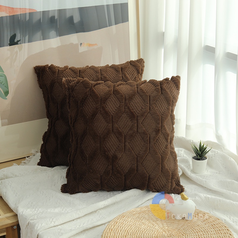 Sarung Bantal Bludru Aesthetic 40x40CM 45X45CMMewah Kualitas PREMIUM IMPOR