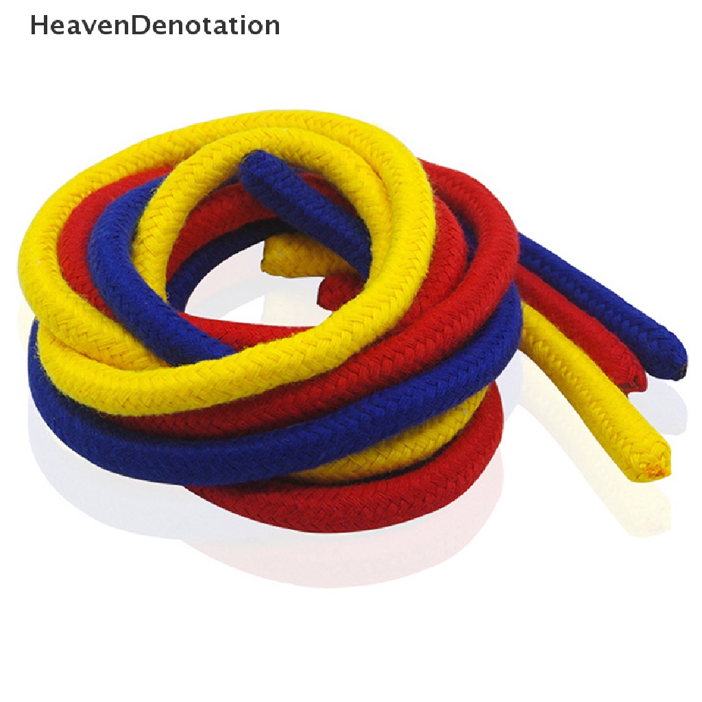 [HeavenDenotation] Tiga String Tali Sambung Trik Sulap Merah Kuning Biru Magic Rope Close Up HDV