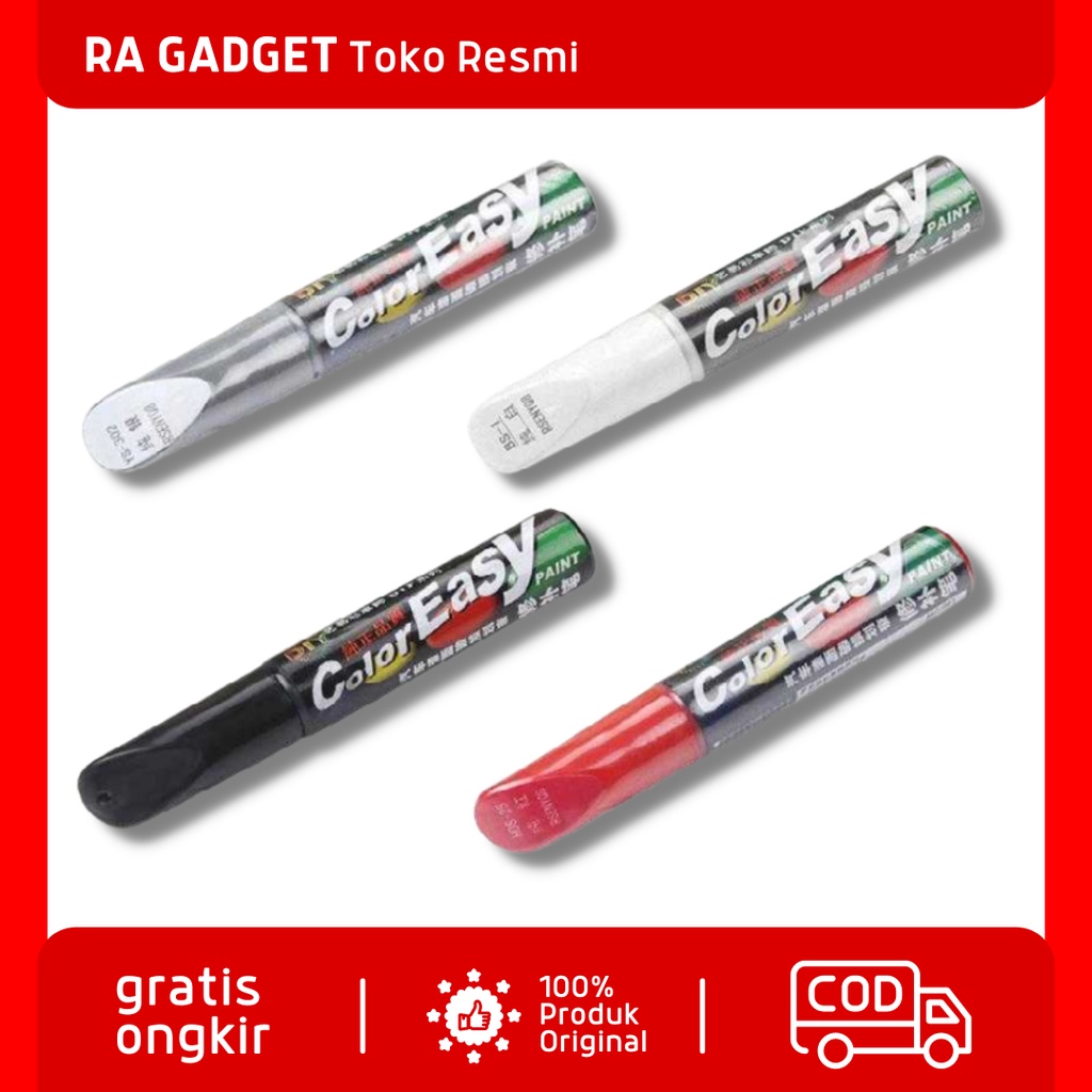 Cat Spidol Penghilang Lecet Cat Mobil Scratch Repair / Cat Oles Penutup Baret Body Bodi Kendaraan Mo