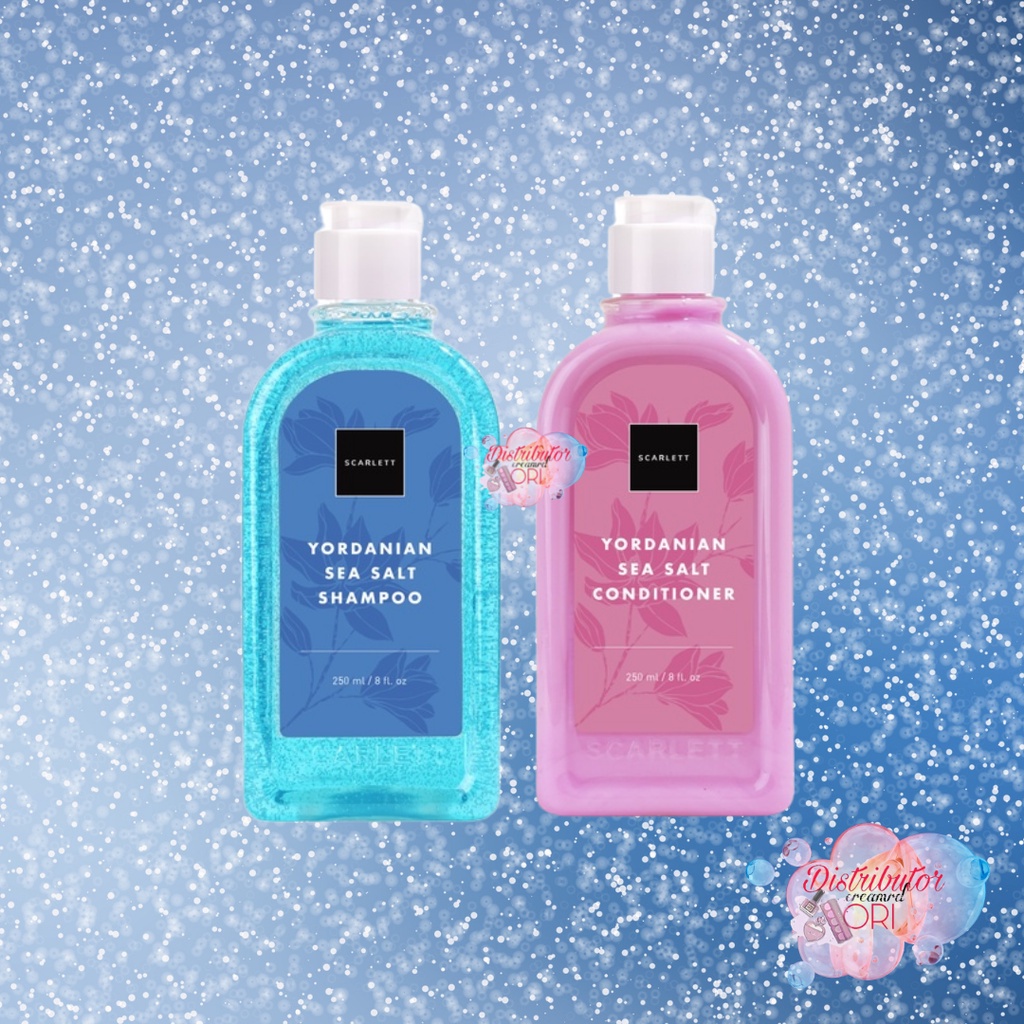 Scarlett Whitening Yordanian Sea Salt Shampoo &amp; Fragrance Conditioner