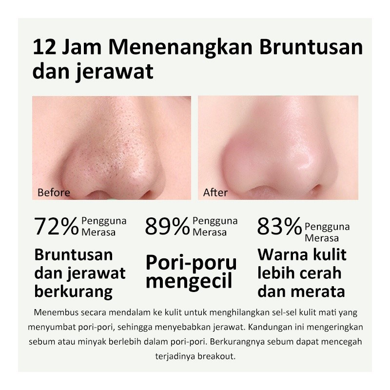 Hope Store - TWG Mugwort Cleaning Mud Film Mask Blackhead Removal Pembersihan Perawatan Wajah