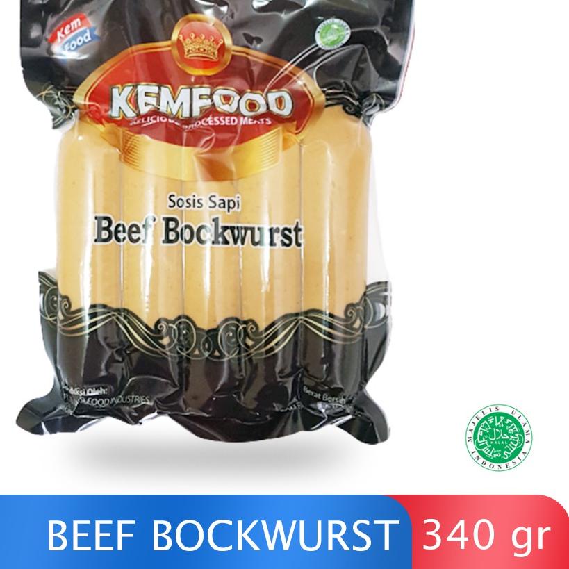 

♥ Kemfood Beef Bockwurst - Sosis Sapi 340 gr ➨