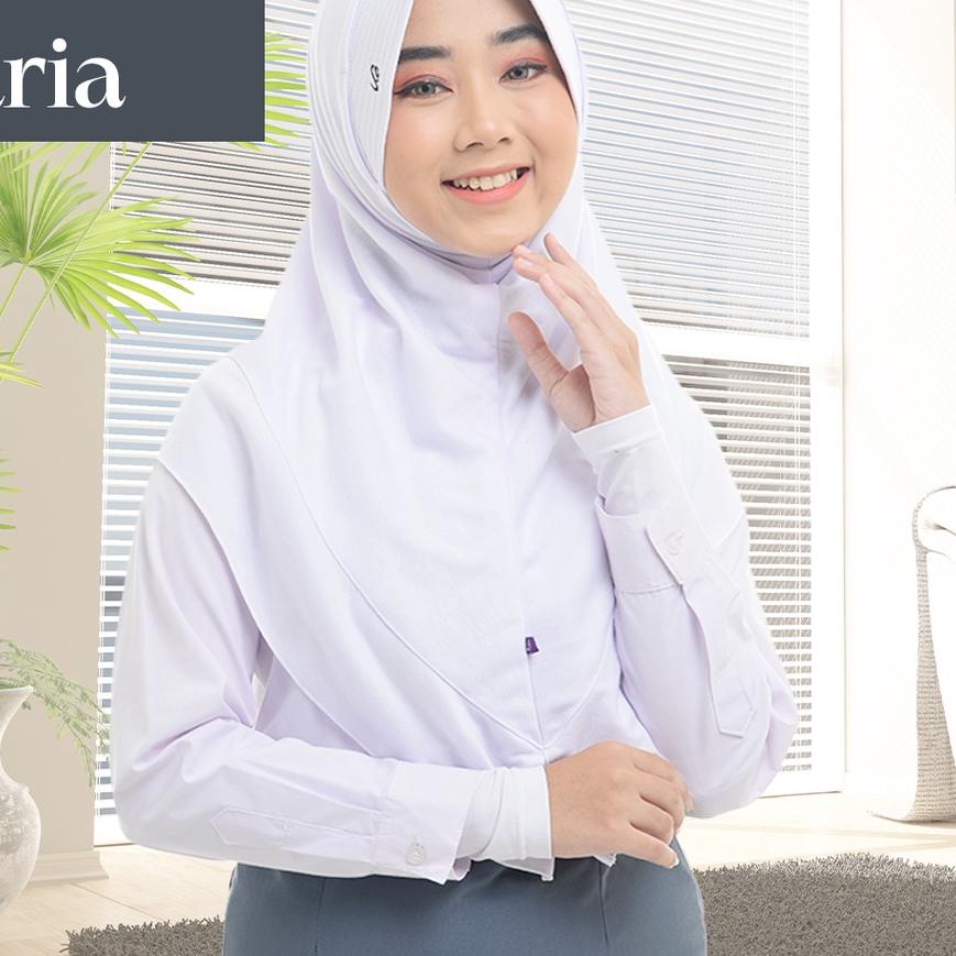 ✦ Rabbani - Kerudung Sekolah Instan Wudhu  Staria ➦