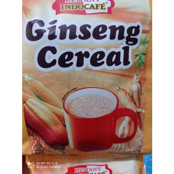 INDOCAFE GINSENG CEREAL 10SACHET