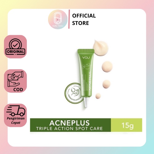 QEILA - YOU ACNEPLUS SERIES l AcnePlus Cleanser l Triple Action Spot Care l Skin Toner l Solution Serum l Multi-Action Cream