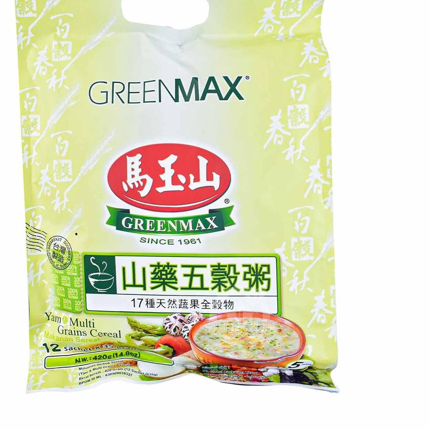 

✶ Greenmax Yam & Multi Grains Cereal 420 Gr Ω
