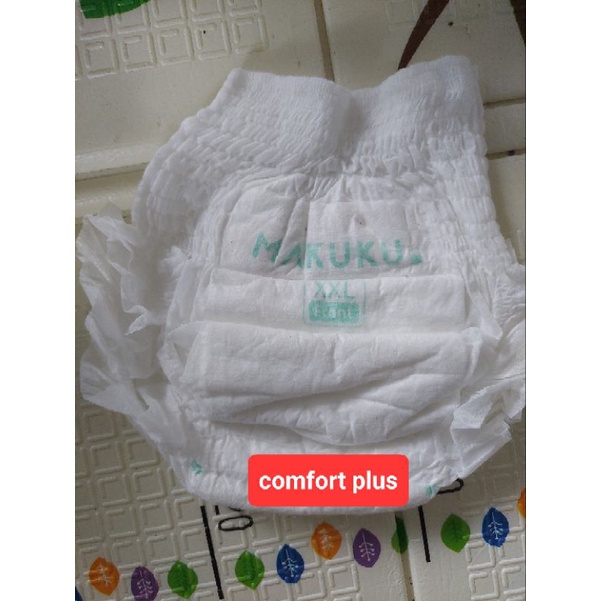 makuku SAP diapers comfort S36/M34/L32/XL32/XXL28