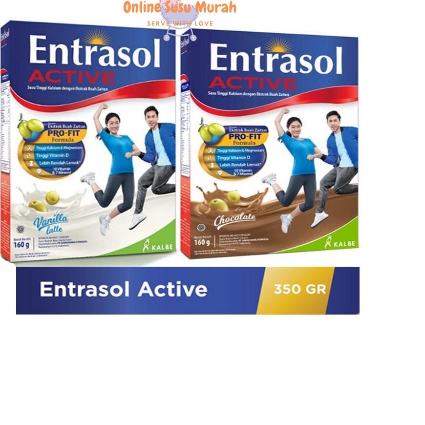 

☺ ENTRASOL ACTIVE PROFIT VANILA COKLAT 350 GR ➬