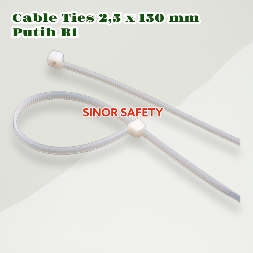 Cable Ties Nylon Kabel Ties Pengikat Nilon