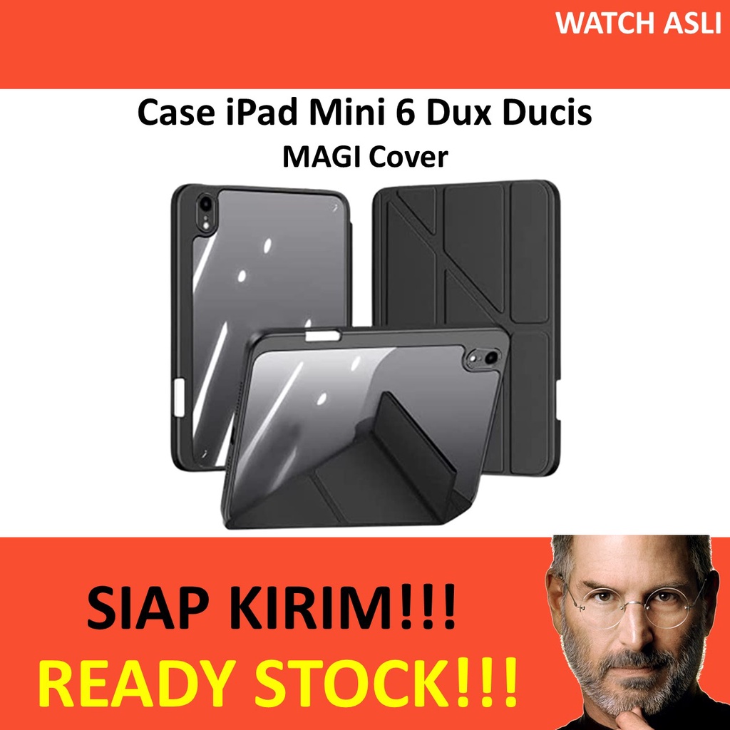 Case iPad Mini 6 Dux Ducis MAGI Series Premium Smartcase Smart Cover