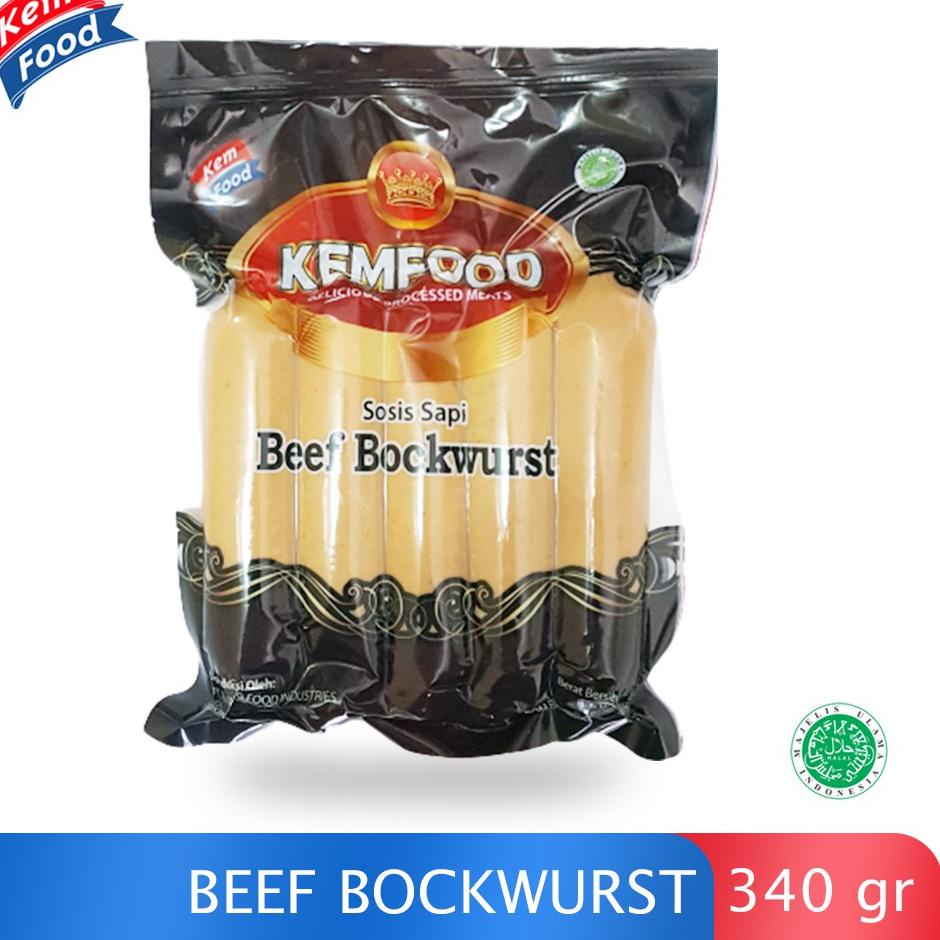

♦ Kemfood Beef Bockwurst - Sosis Sapi 340 gr ♡