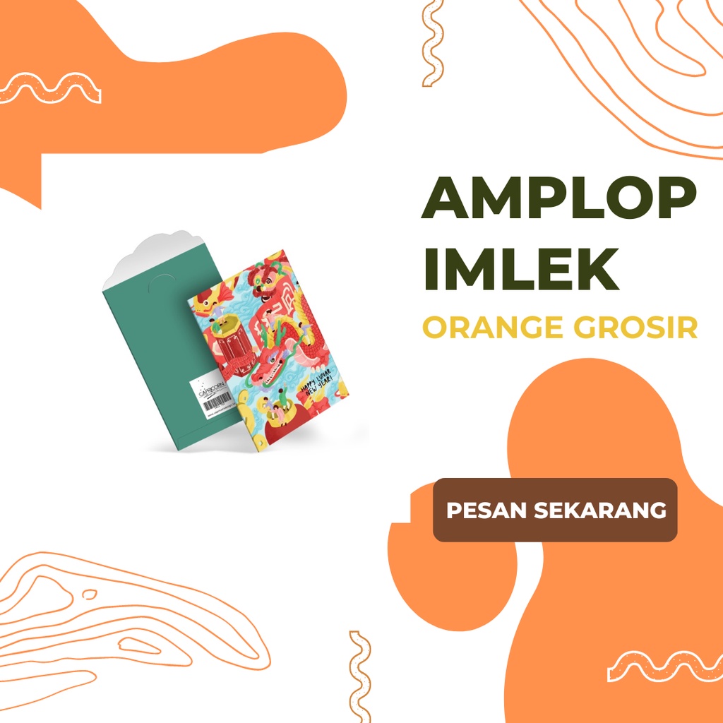 

Capricorn Design Amplop Imlek / Chinese New Year AMIK 105 Isi 5