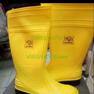 Safety Sepatu Safety Boot Rubber Wayna Inyati