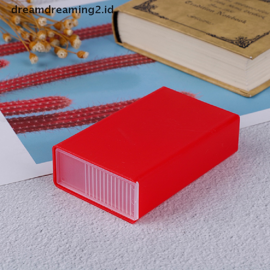 (dream) 1pc Tempat Kotak Case Plastik Pocket Box Holder Storage.