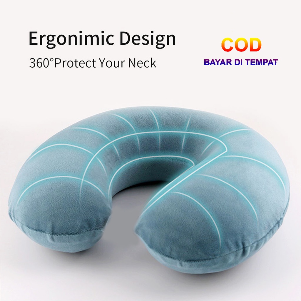 ✅COD Bantal Leher Mobil Traveling Travel Neck Pillows Pillow Design Premium Motif Karakter Polos Challenge Viral Terbaru Murah