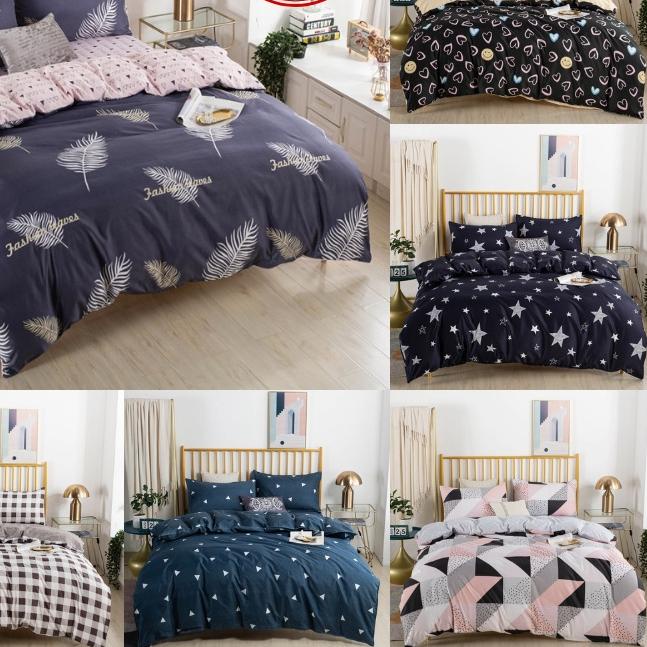 ✵ WEMARRY Sprei Katun Set Sarung Bedcover TANPA BUSA-Sarung SPREI-Sarung Bedcover // READY STOCK ♟