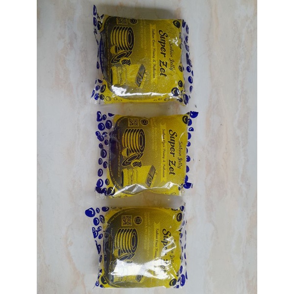 3 Pcs Sabun jelly super zet wangi tahan lama