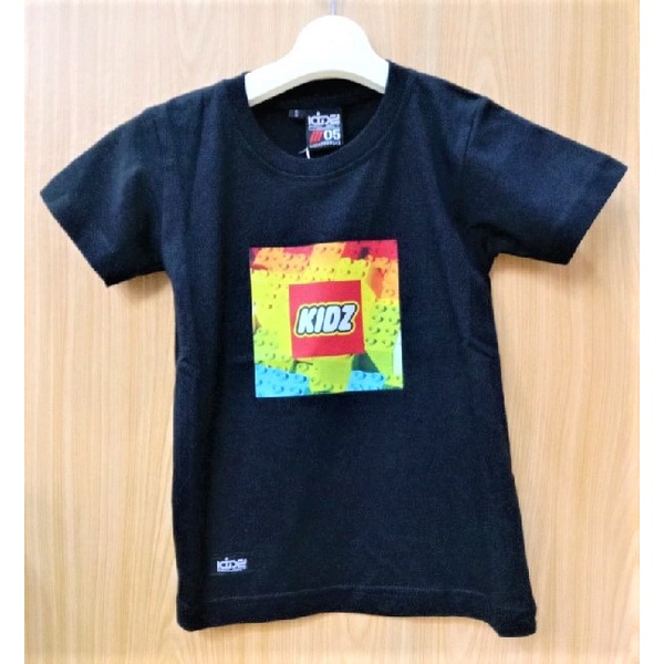 KIDZ PROJECT T-Shirt Lengan Pendek Motif Kidz Hitam