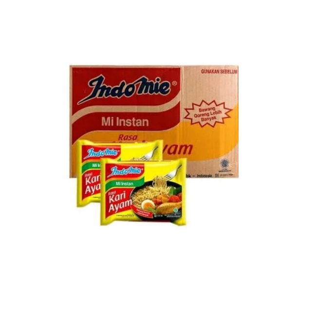 

Indomie Kari Ayam isi 40 bks/dus