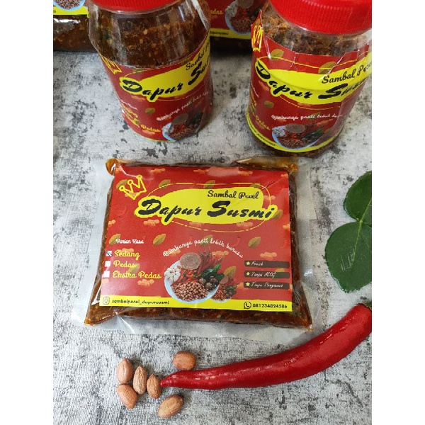 

SAMBAL PECEL ENAK 250g PEDAS /BUMBU PECEL MEDOK