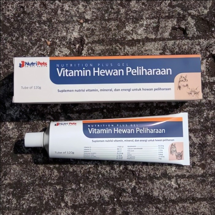 NUTRI PETS 120gr Nutrition Plus Gel nutriplus gel virbac paket 5pcs