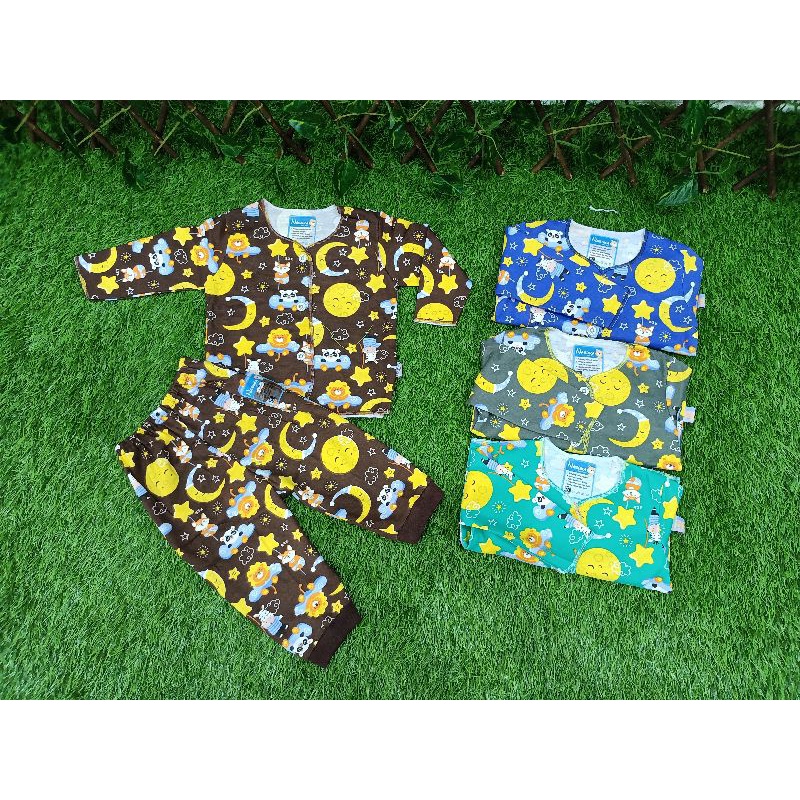 Setelan panjang  newborn merek nasuka baby