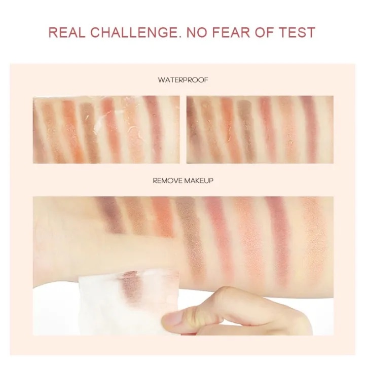 Hope Store - POPFEEL Eyeshadow Palatte Matte Lengkap 40 Warna Waterproof dan Tahan Lama