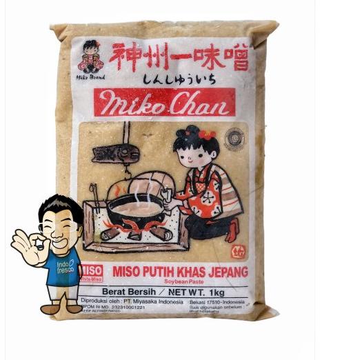 

✭ Shinshuichi Mikochan Shiro Miso Paste- Pasta Miso- Tauco Jepang 1Kg ♫