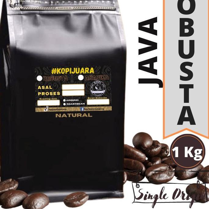

Limited✅⭐-Kopi Robusta 1Kg - Pilih Roastbean atau Bubuk