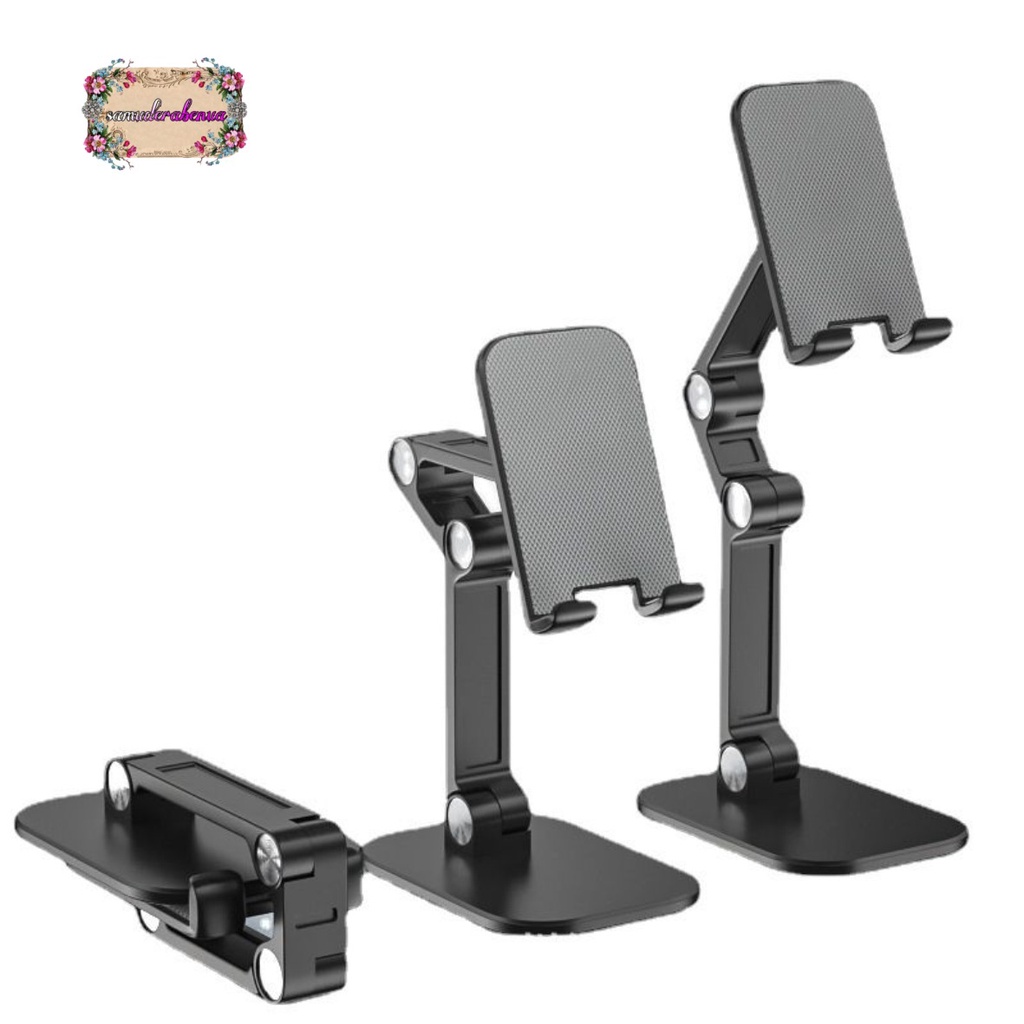 PHONE HOLDER MEJA BUAT HP STAND HP UNIVERSAL HOLDER DESKTOP PHONE HOLDER COCOK UNTUK SMARTPHONE , TAB &amp; IPAD SB4798