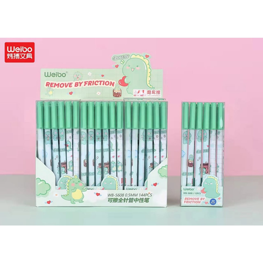 

Pena Hapus / Eraseable Pen motif Dinosaurus (5608)
