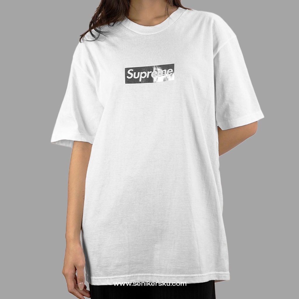 Sup. Chicago Box Logo White Tee