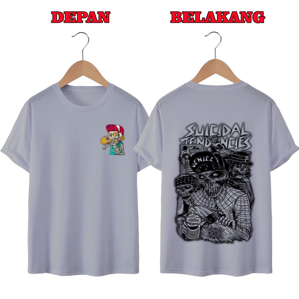 KAOS DISTRO UNISEX PRIA DAN WANITA TERBARU, KAOS JUMBO ZOMBIE