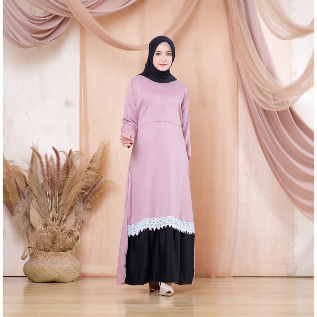 Baju Muslim Marocco Dress Muslim Terbaru / Gamis Pesta Wanita Kekinian / BAJU GAMIS WANITA 2022 / GA