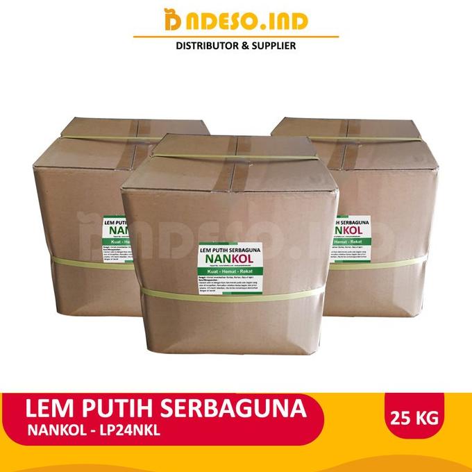 

Lem Putih Serbaguna Nankol - 25KG - INSTAN