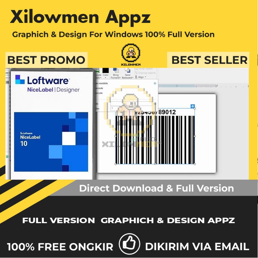 [Full Version] NiceLabel Designer  21.2.0.9406 Pro Design Graphics Lifetime Win OS