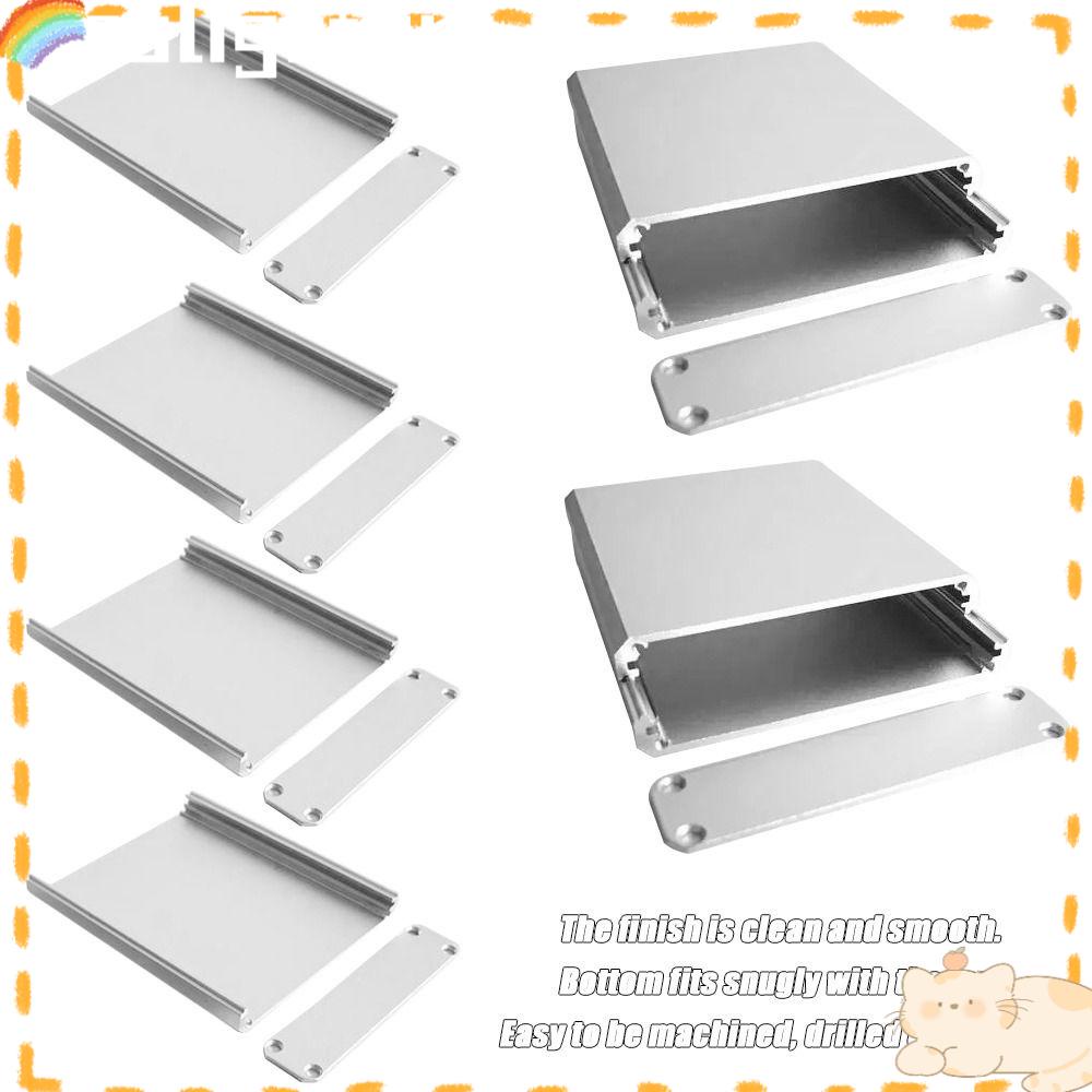 Solighter Papan Sirkuit Shell Silver Shielding Box75 * 67 * 16mm Kotak Proyek Elektronik