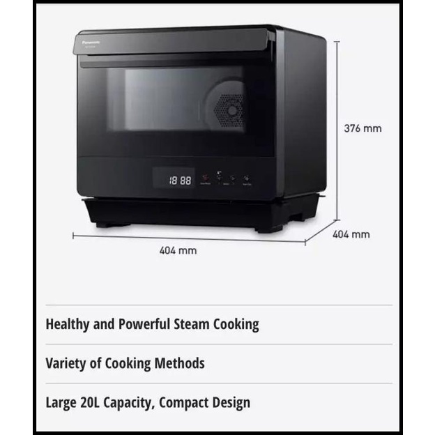 Panasonic Cubie Oven Microwave Steam Nu Sc100W