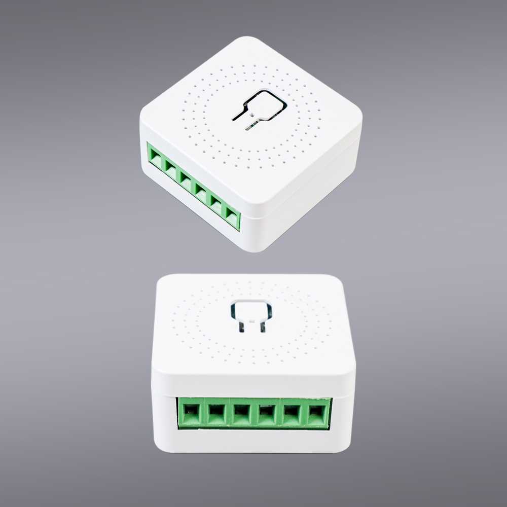 (BISA COD) FTIHSHP GIRIER Mini Smart WiFi Switch 2 Way Control Module 16A - AP-SMT1CH