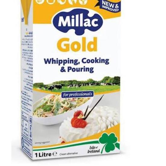 

◄ Whipping Cream - Millac Gold 1 Liter whipped cream 1L Ω