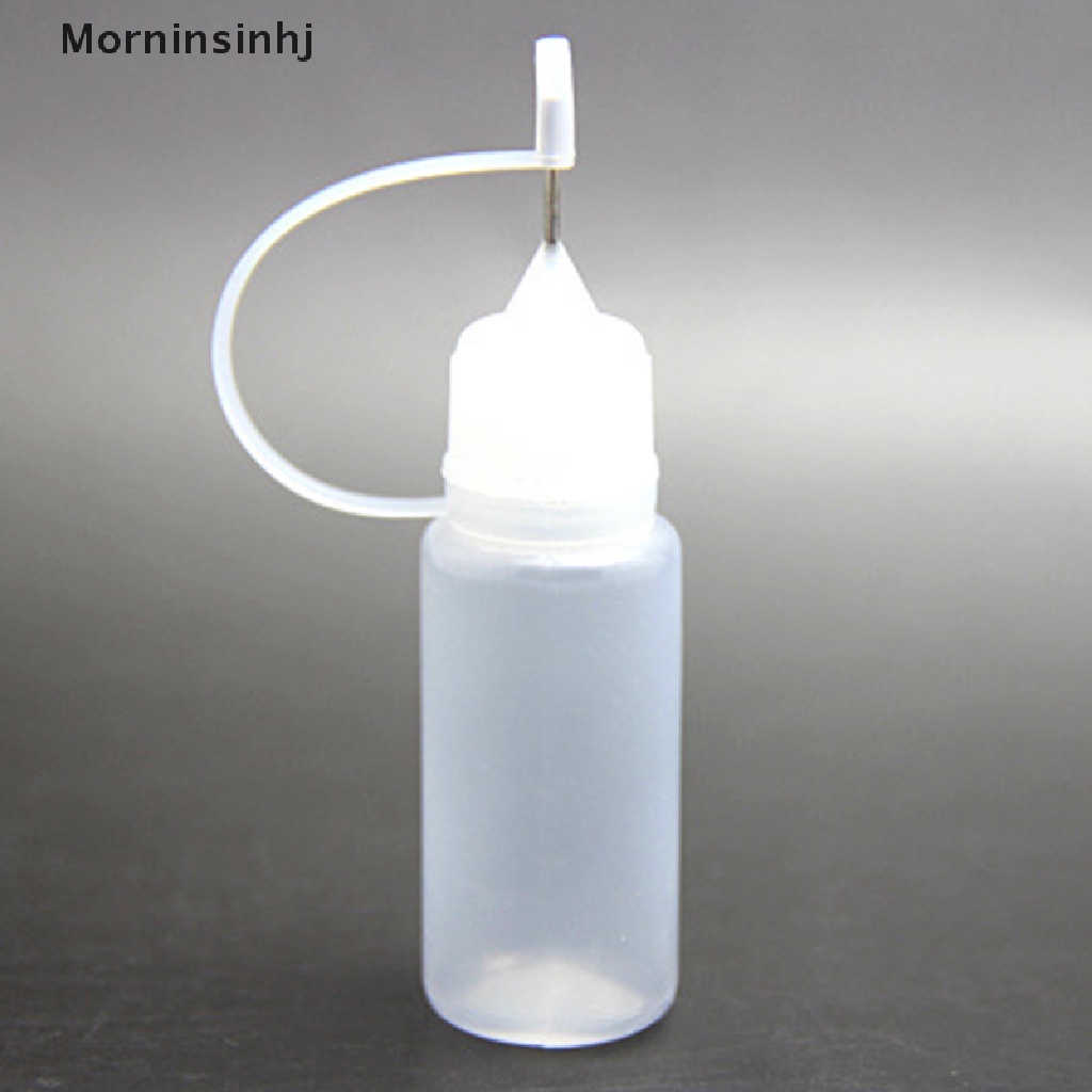 Mornin 10ml Tip Bottle Botol Aplikator Alat Makeup Minyak Mulut Runcing Cat id